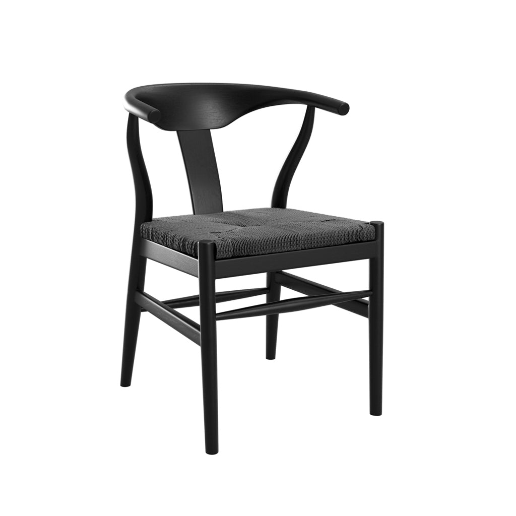 Ariel Black Dining Chair (Set of 2)