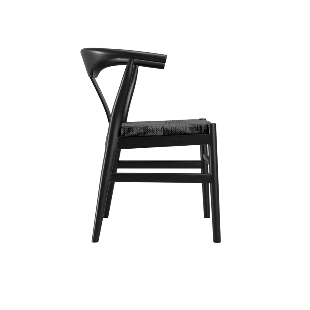 Ariel Black Dining Chair (Set of 2)