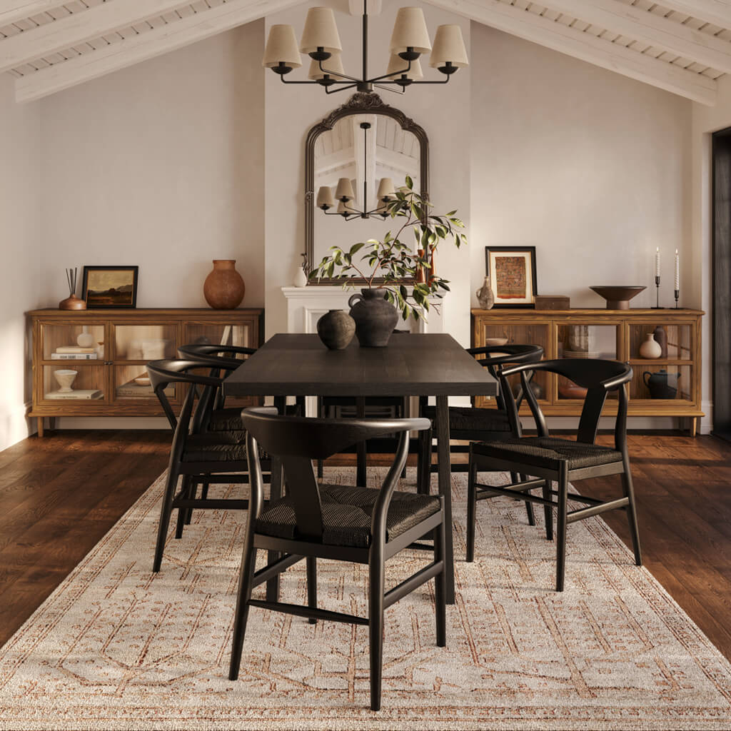 Ariel Black Dining Chair (Set of 2)