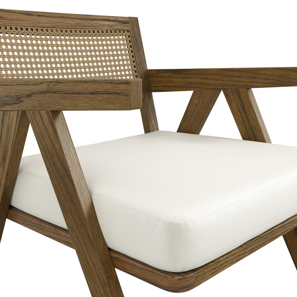 Ark Smoked Accent Chair