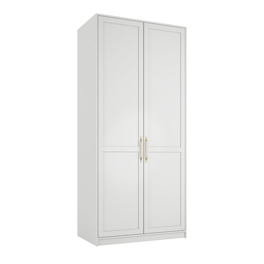 Ellen White Double Wardrobe