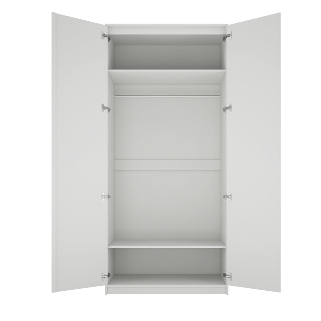 Ellen White Double Wardrobe