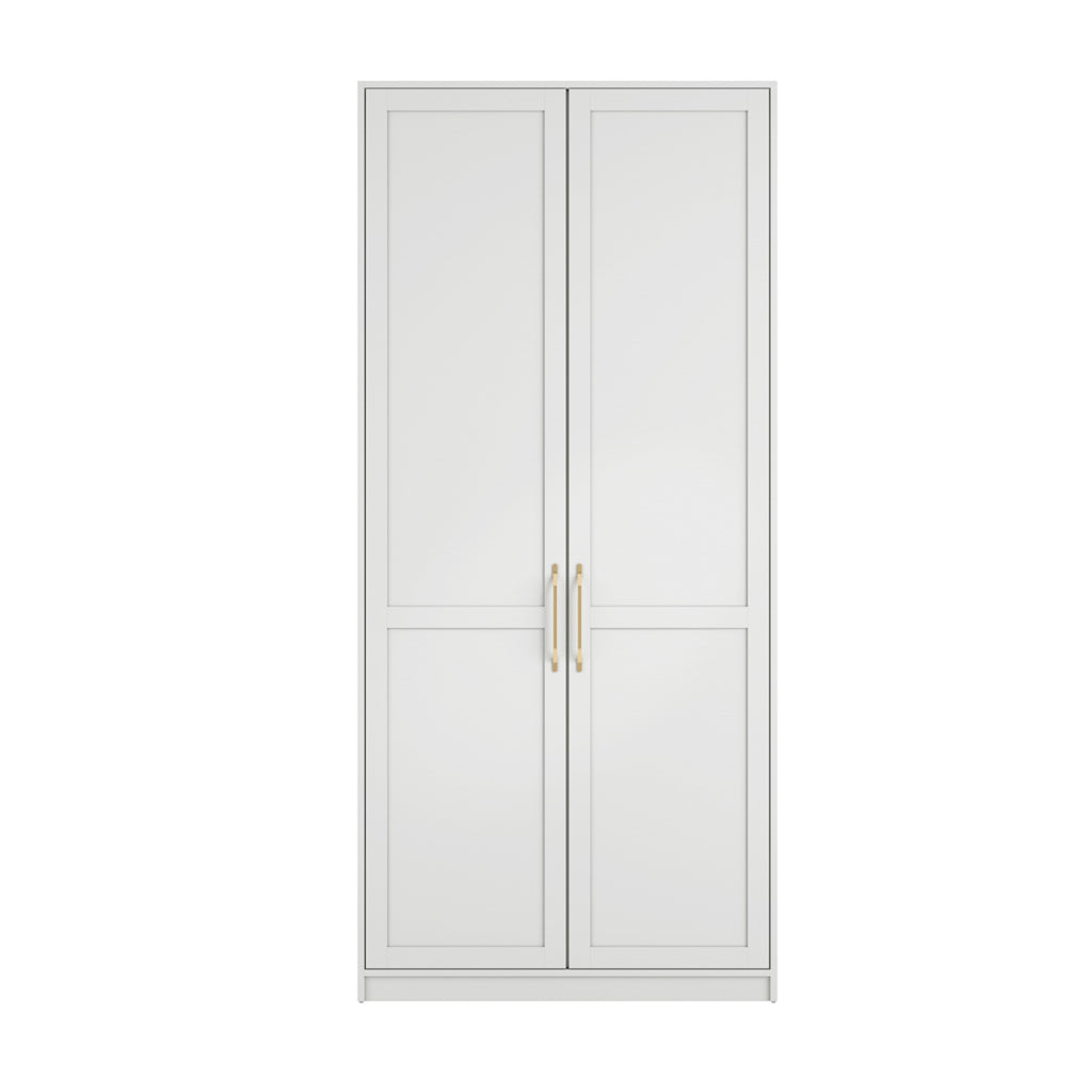 Ellen White Double Wardrobe