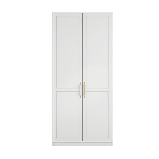 Ellen White Double Wardrobe