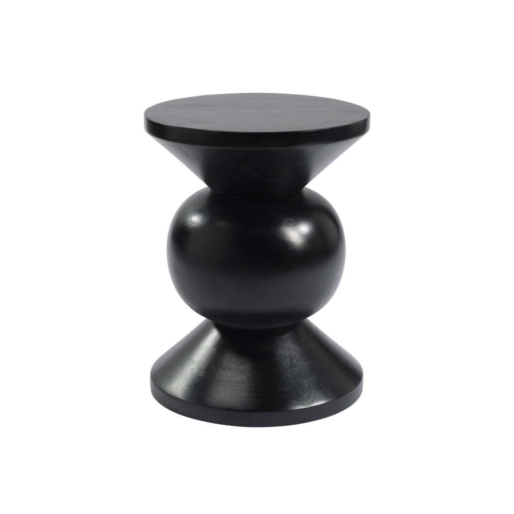 Bari Black Side Table