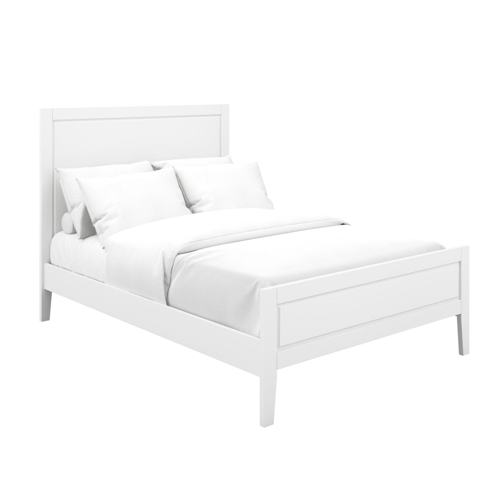 Bale White Double Bed