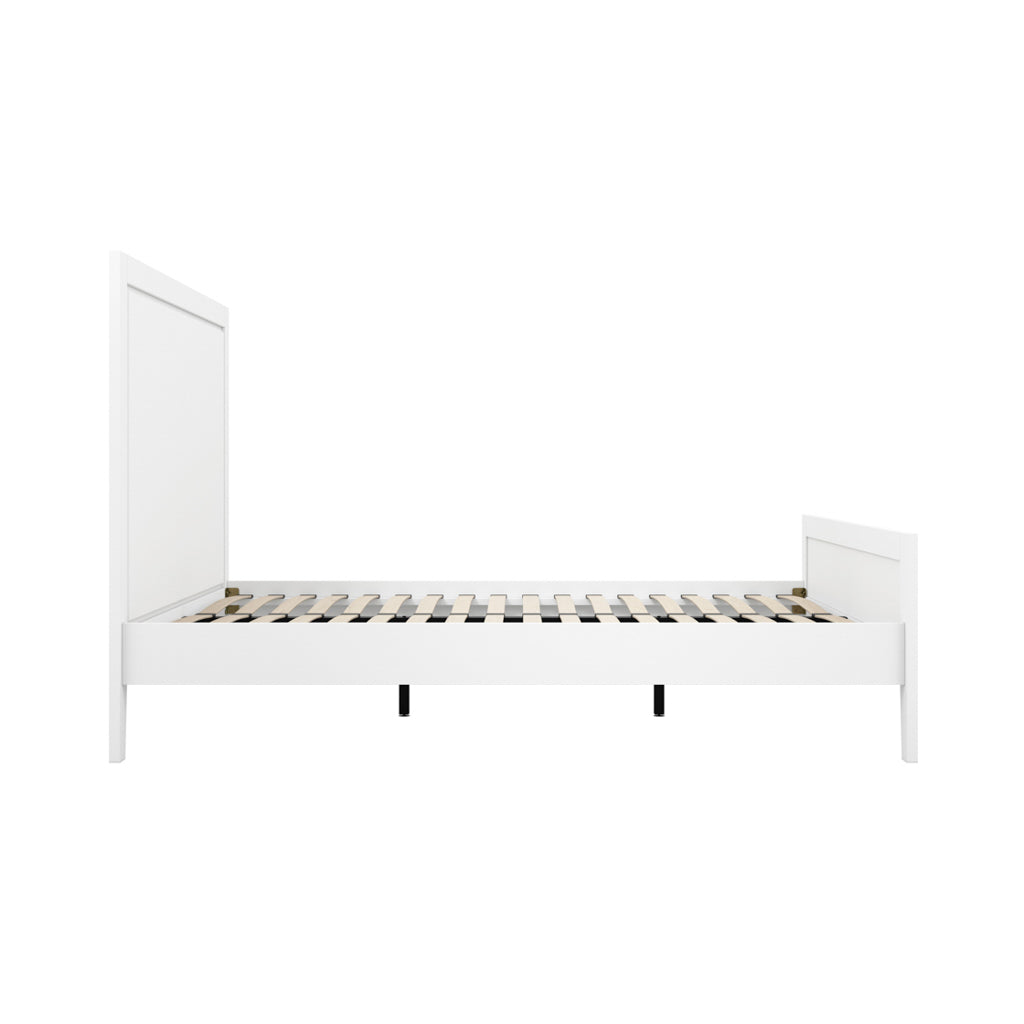 Bale White Double Bed