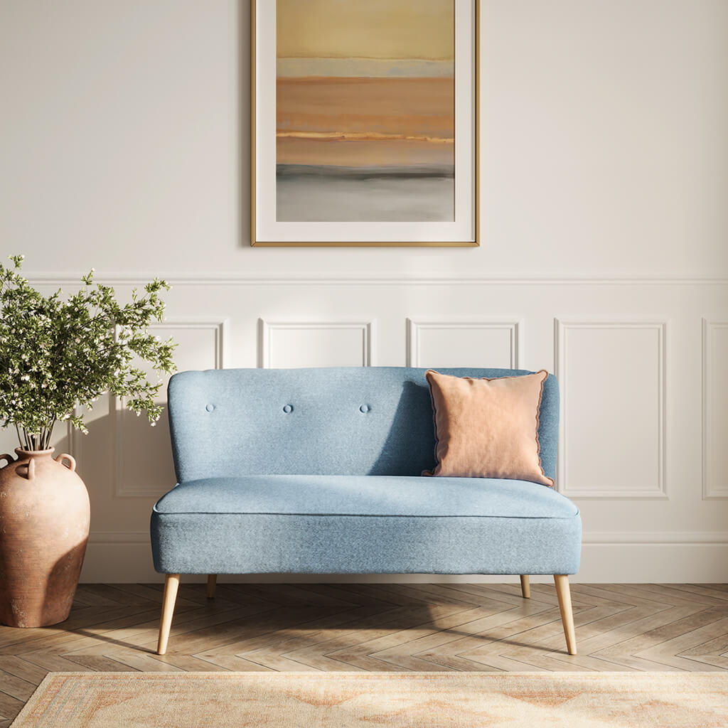 Beni Blue Sofa
