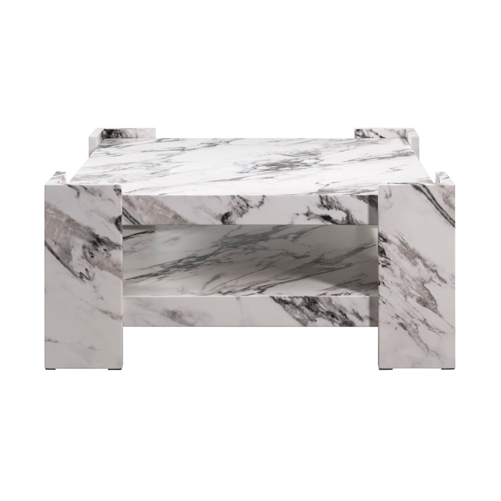 San Leo Square Calacatta Coffee Table