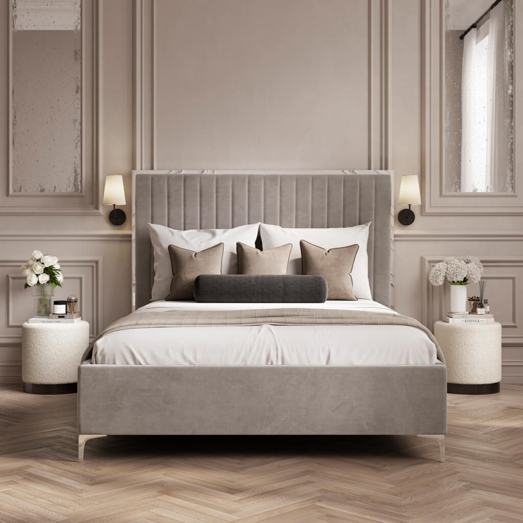 Barrington Mink Grey Bed