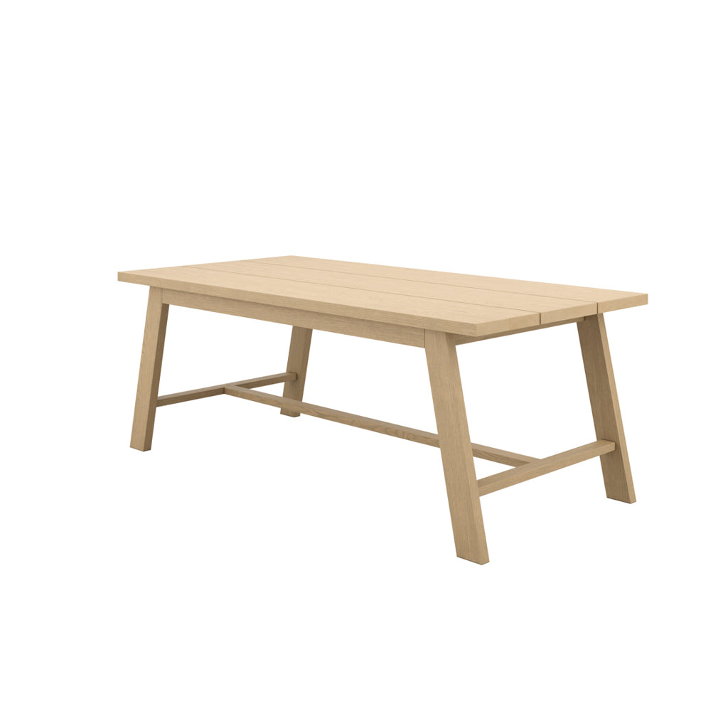 Bourbon Latte Dining Table 200cm