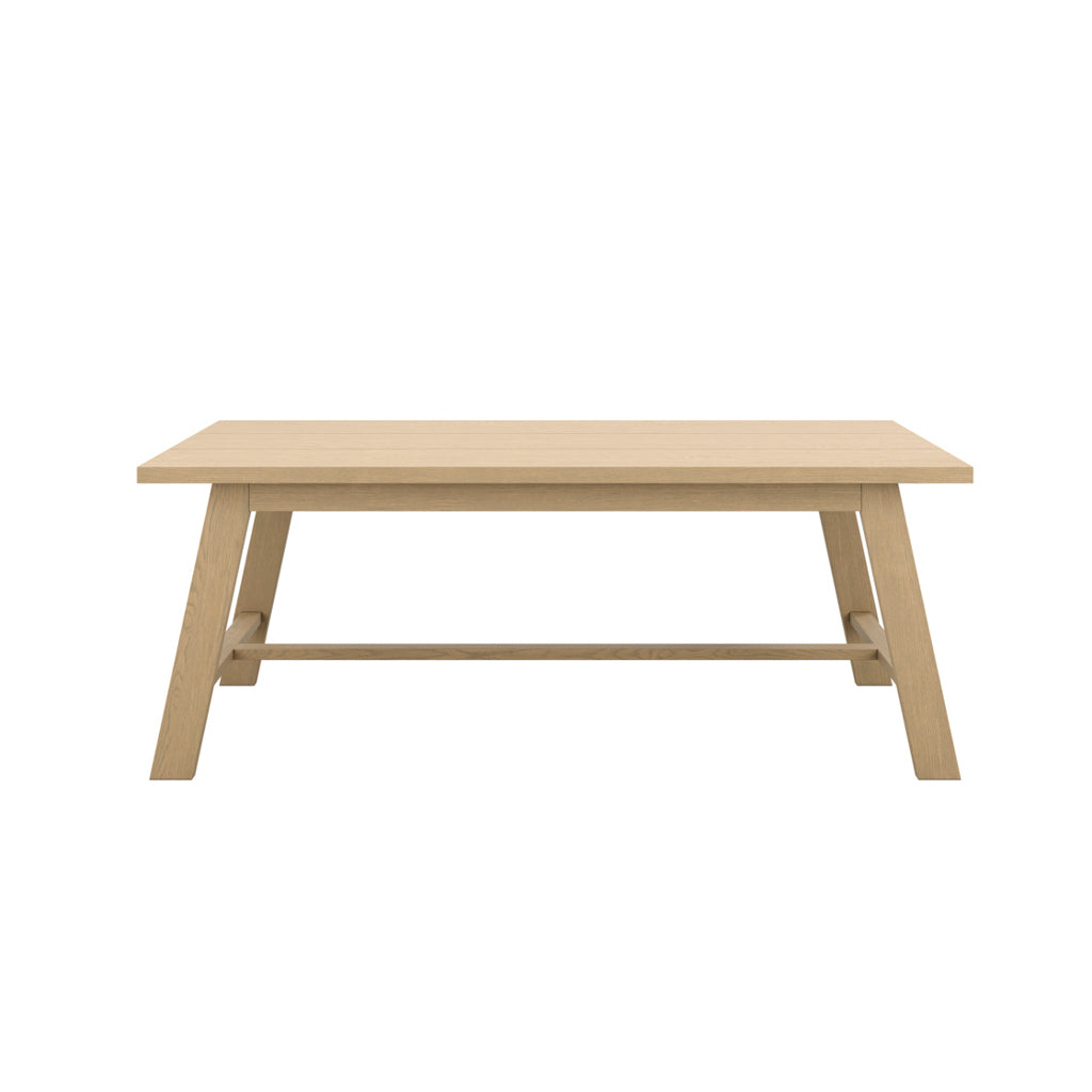 Bourbon Latte Dining Table 200cm