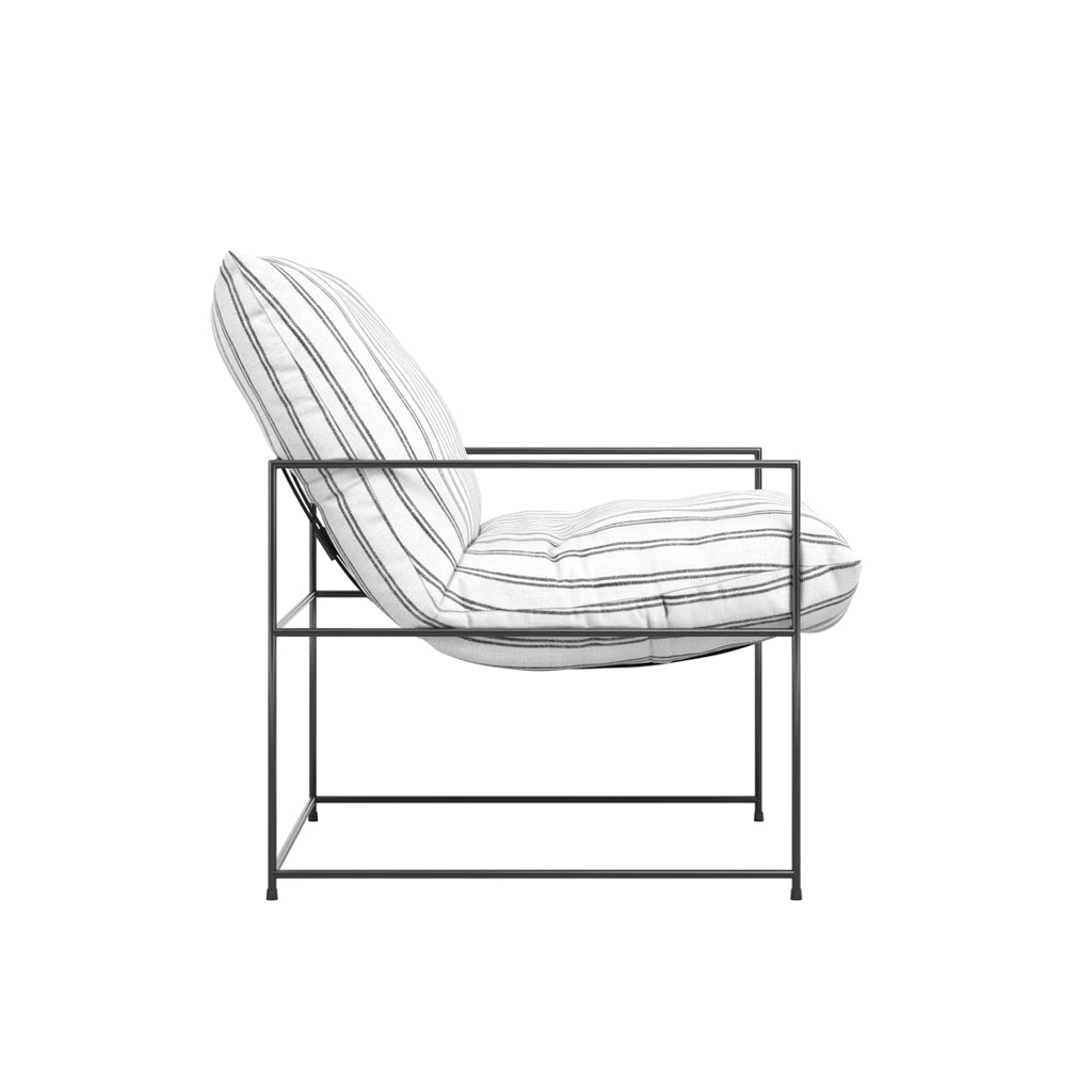 Brooklyn Chalk Stripe Twill Chair