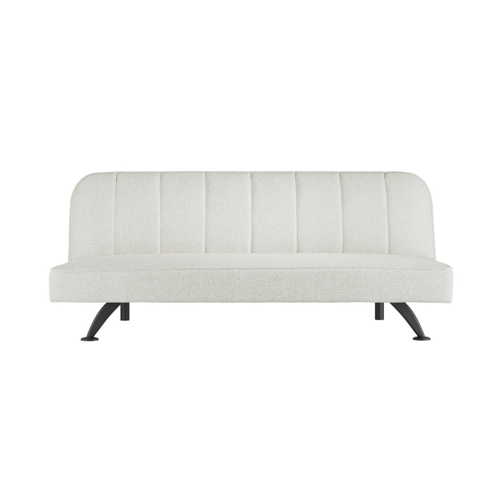 Burlington Ivory Bouclé Sofa Bed