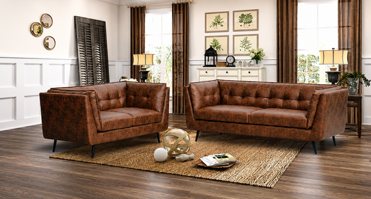 3 & 2-Seater Faux Leather Sofa Collection