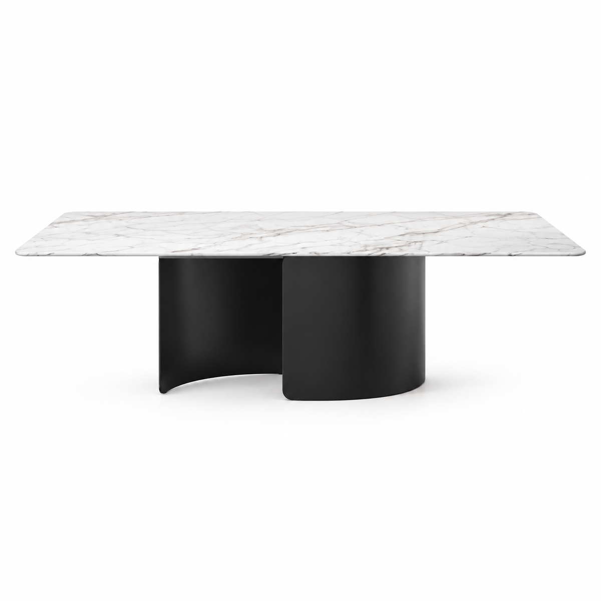 Boretti White Marble Dining Table 180cm/220cm/240cm