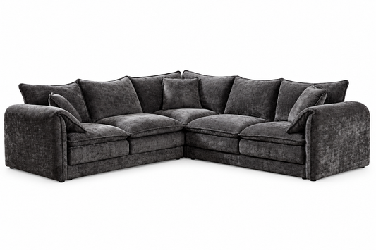 Solaya Sofa Black Large Corner