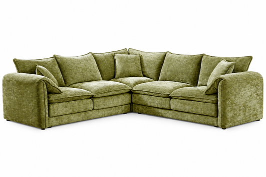 Solaya Sofa Green Large Corner