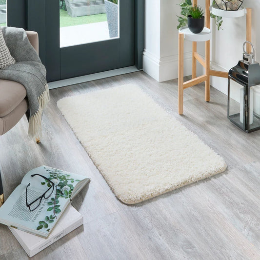 Ivory Shaggy Rug