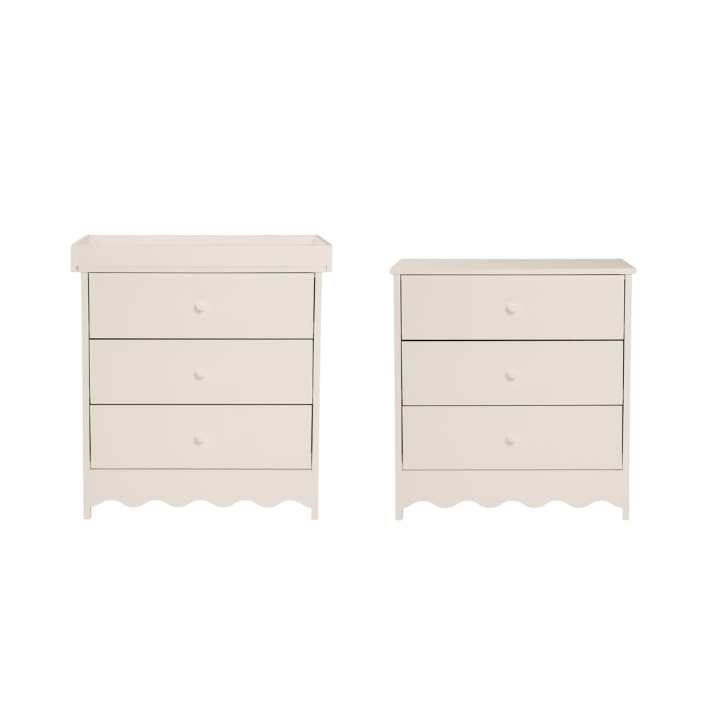 3 Piece Nursery Cloud 9 Cashmere Bedroom Furniture Set