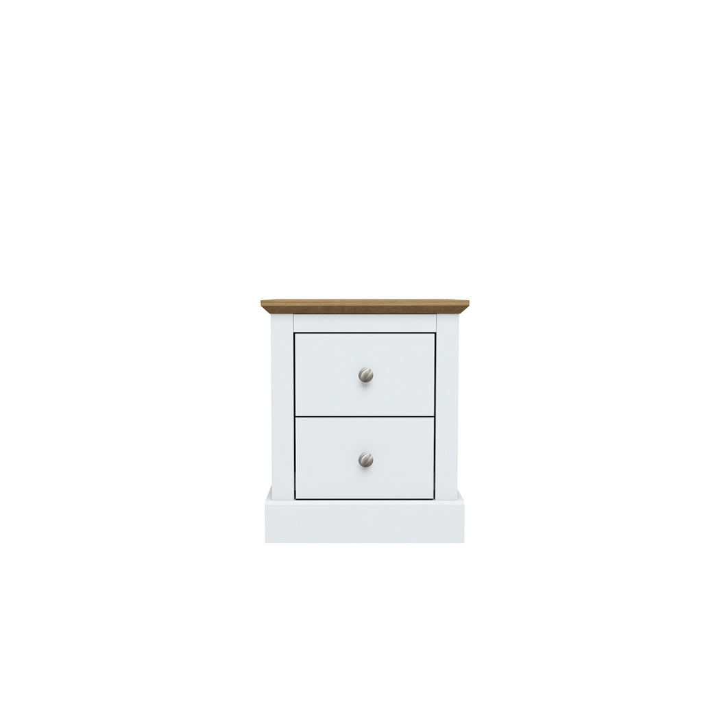 Paris White Bedside Cabinet