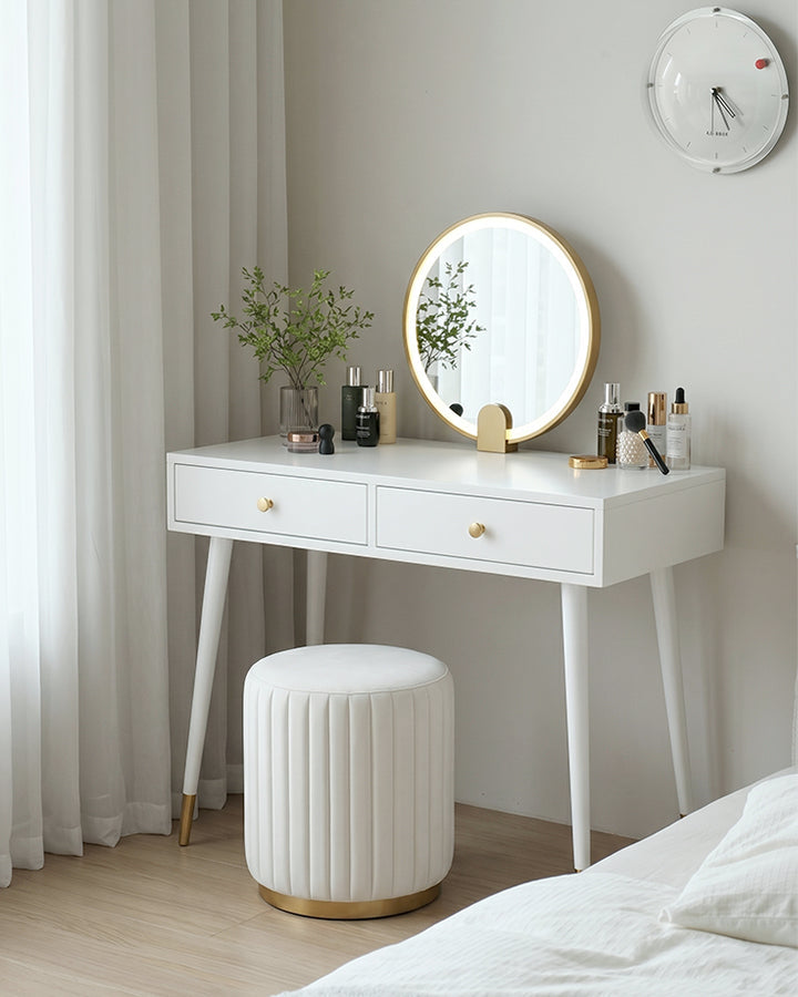 Dressing Table With LED Mirror