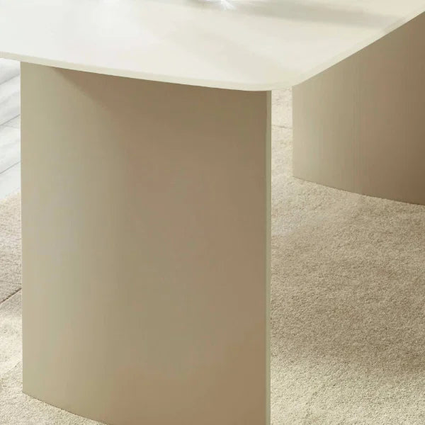 Salvator Rectangular Glass Table 180cm