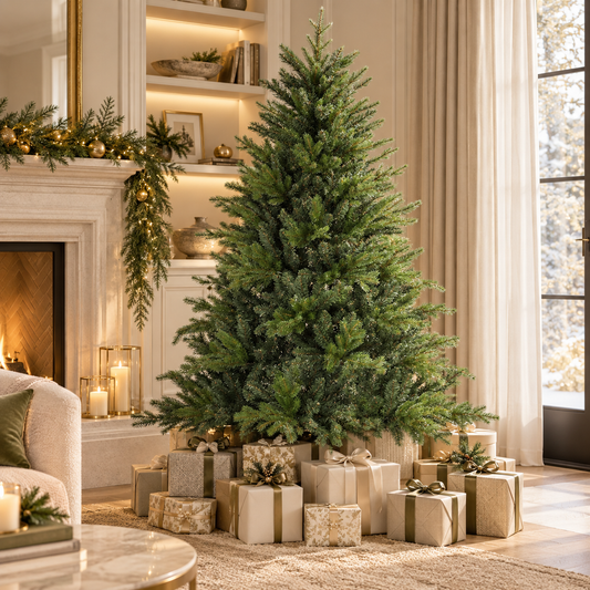 5 Ft Christmas tree | Artificial with Authentic look | Green