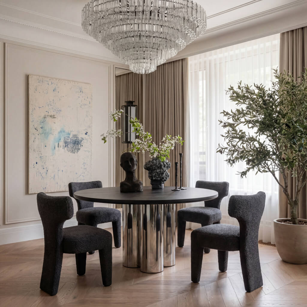 Freya Black Dining Chair