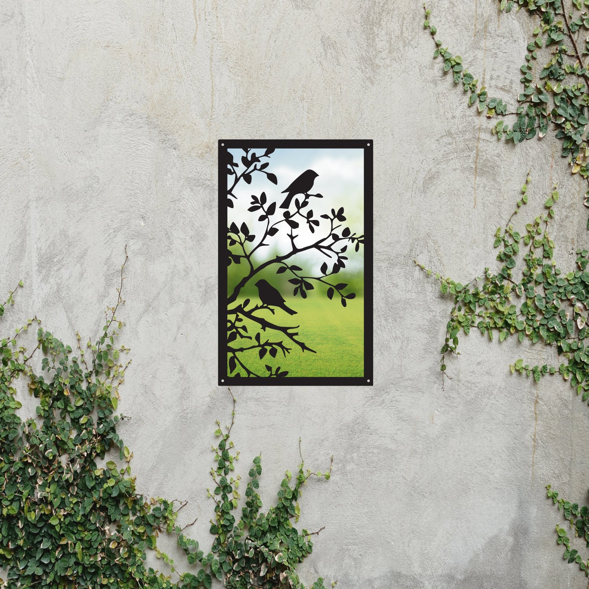 Song Birds Garden Mirror