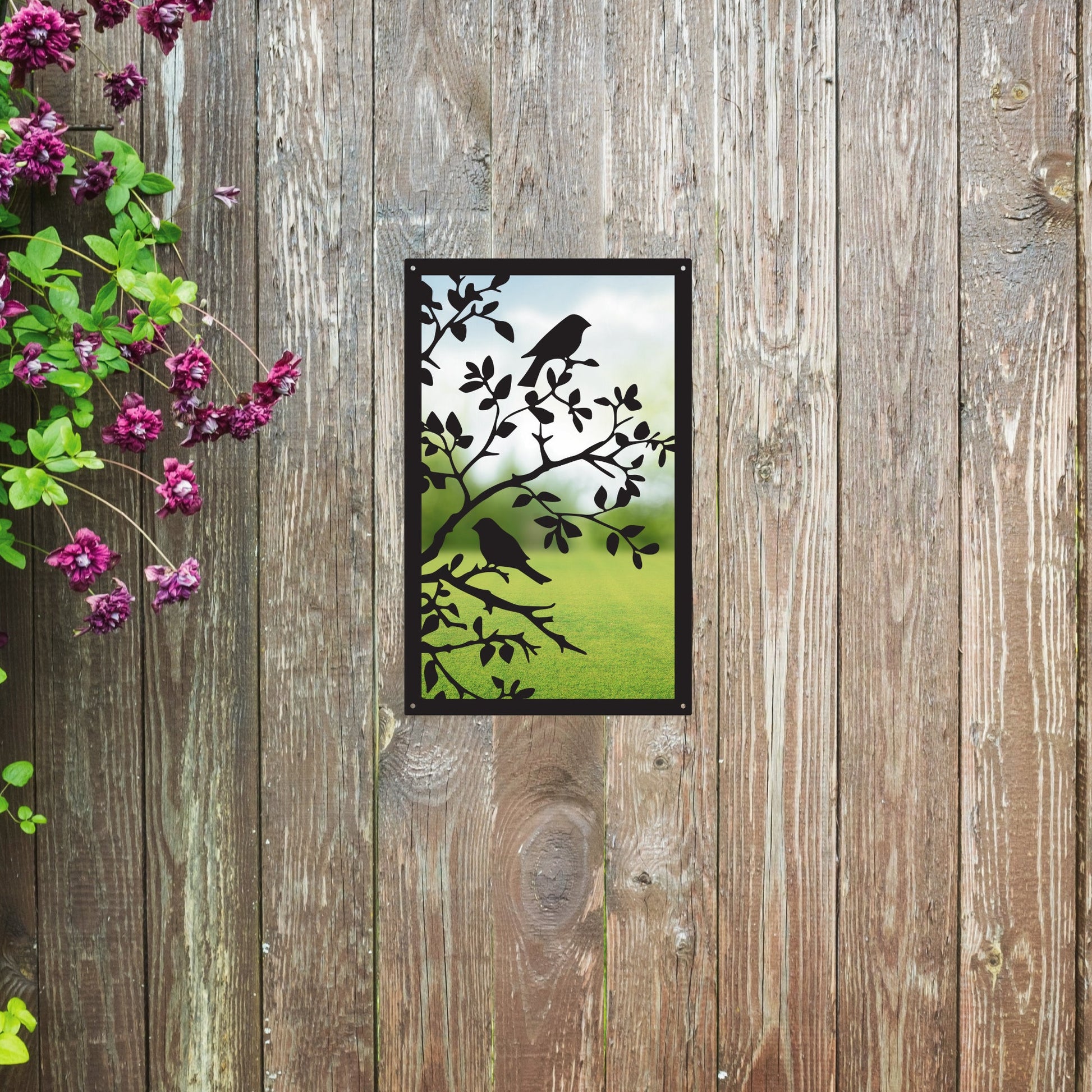 Song Birds Garden Mirror