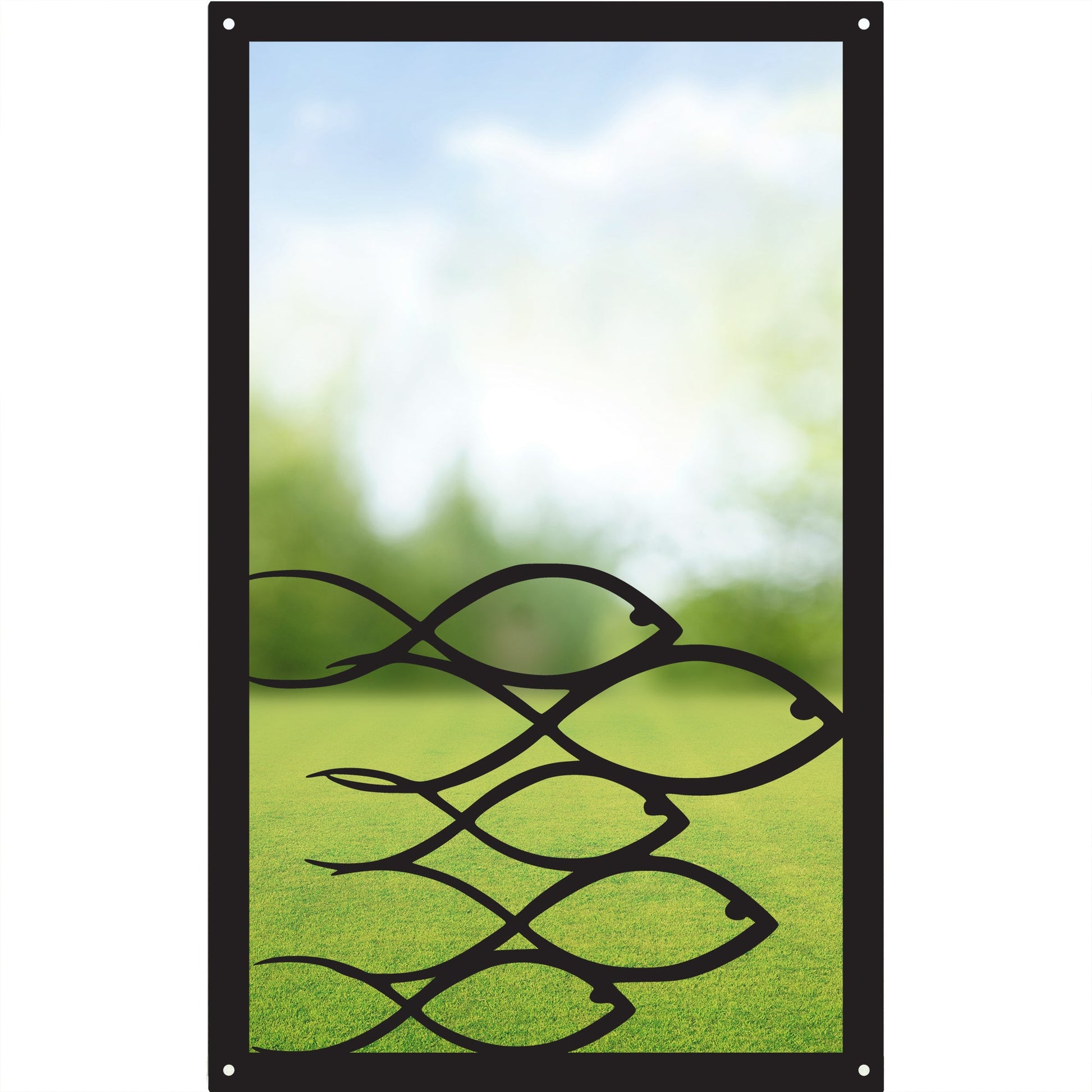 Swimming Fish Garden Mirror