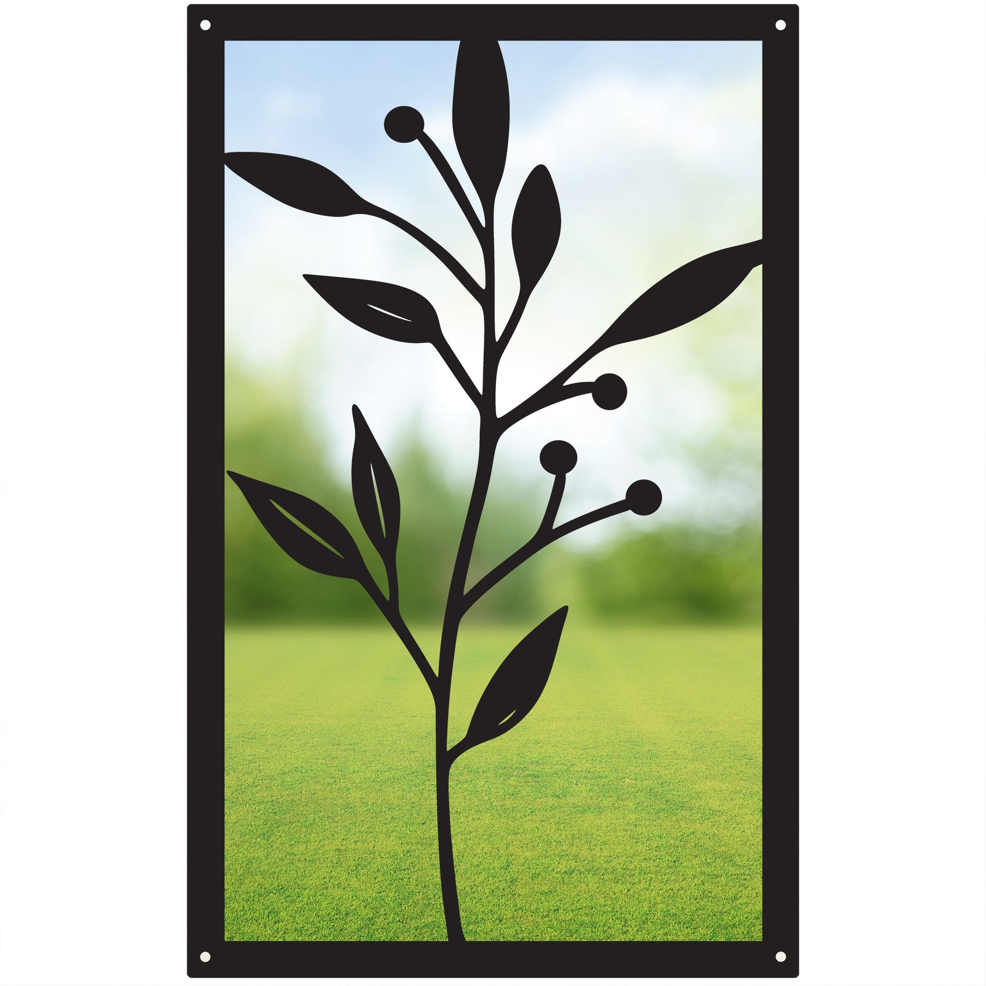 Olive Branch Garden Mirror