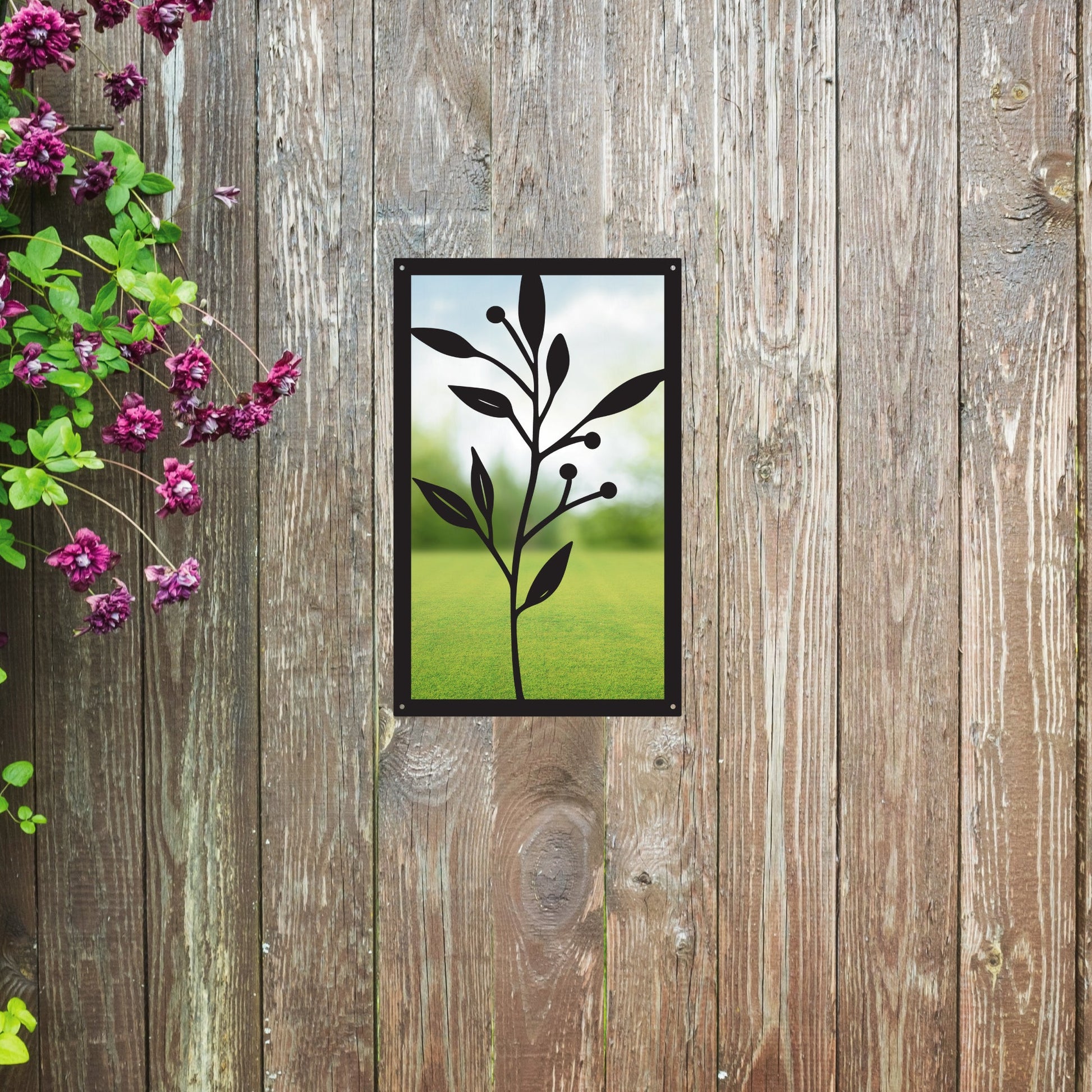 Olive Branch Garden Mirror