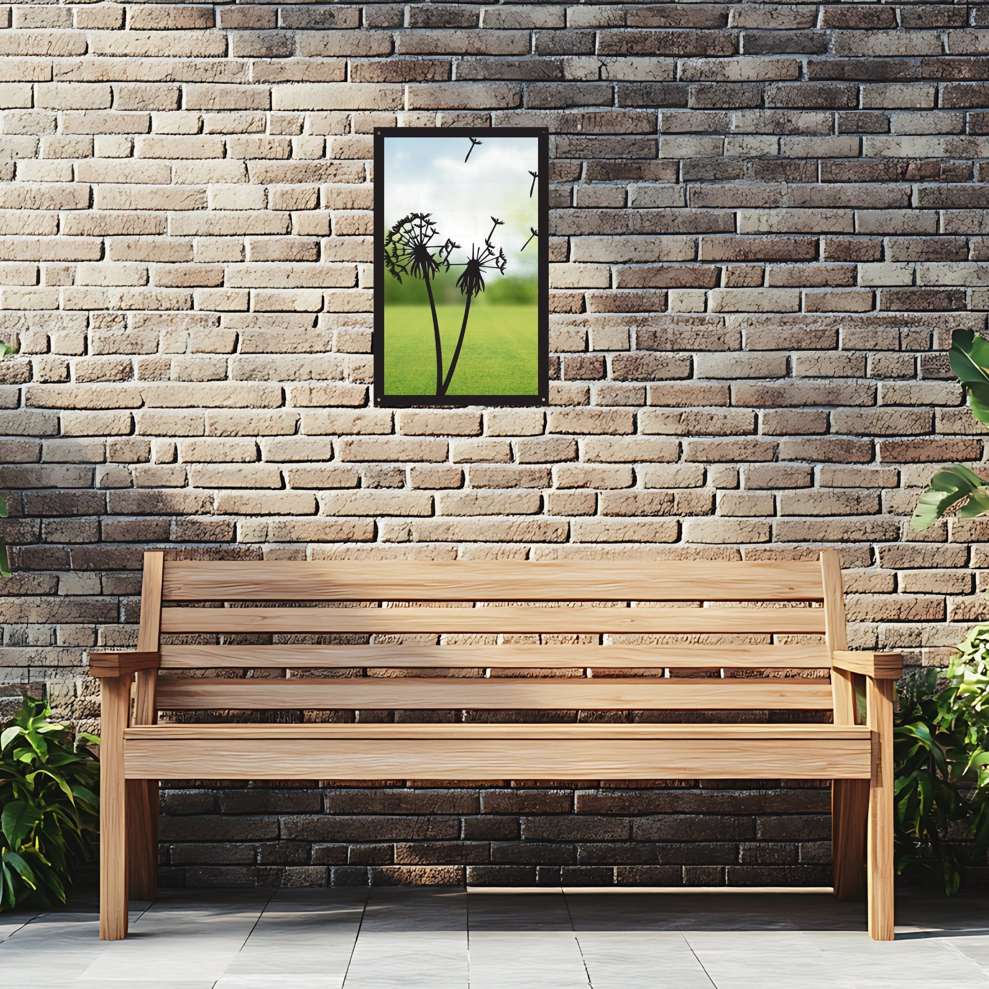 Dandelion Garden Mirror