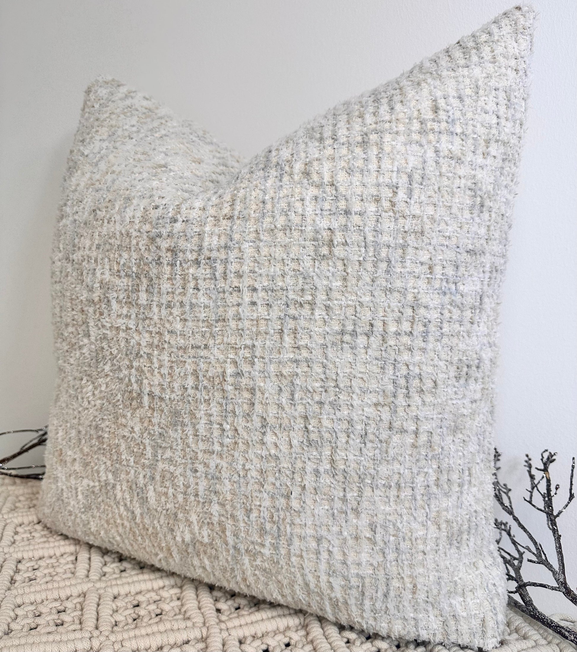 The Couture Cushion - The Greige Harriet - Style No. 109