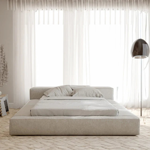 Milano Vegan Boucle Upholstered Bed Frame