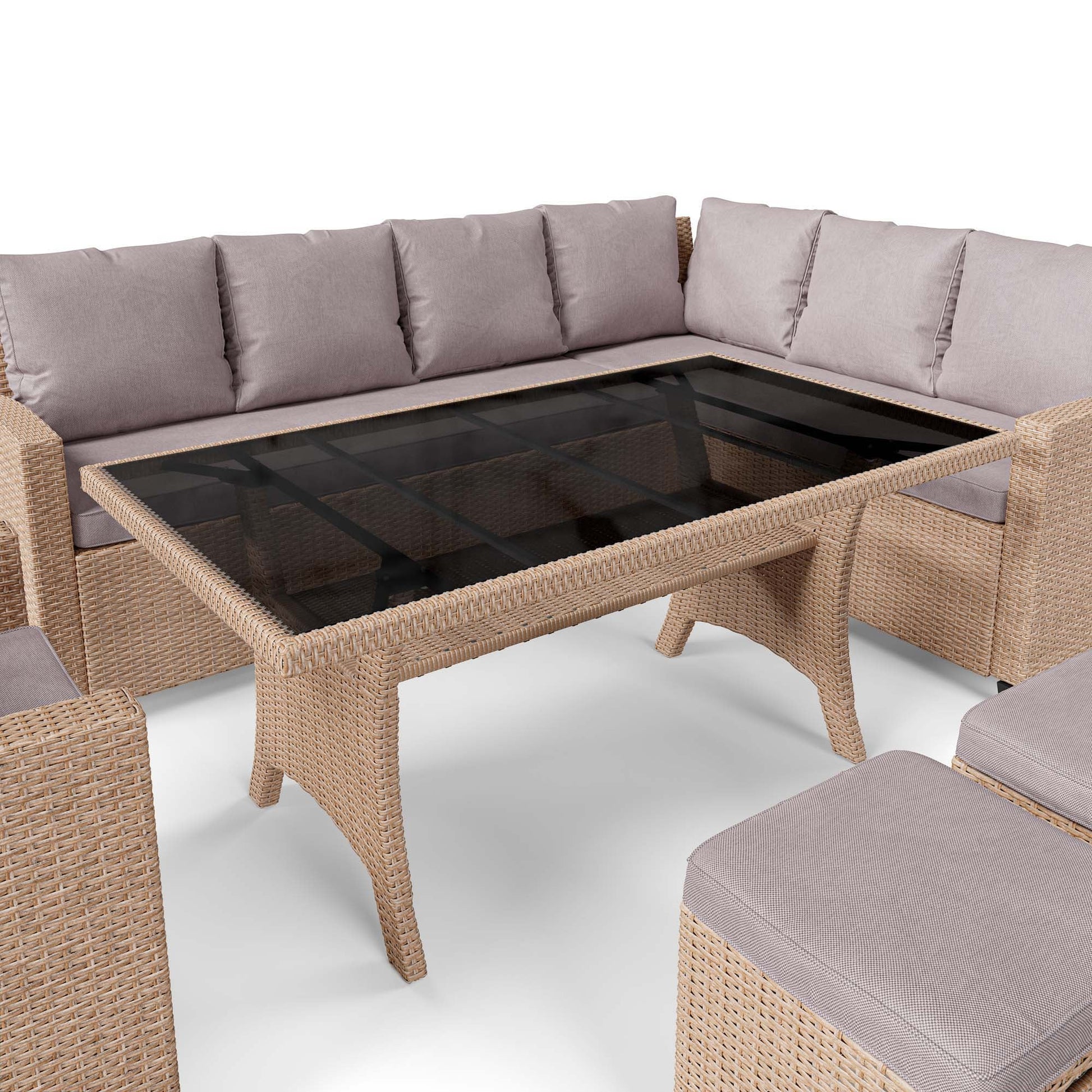ROSSANO garden furniture - Beige/Light Grey