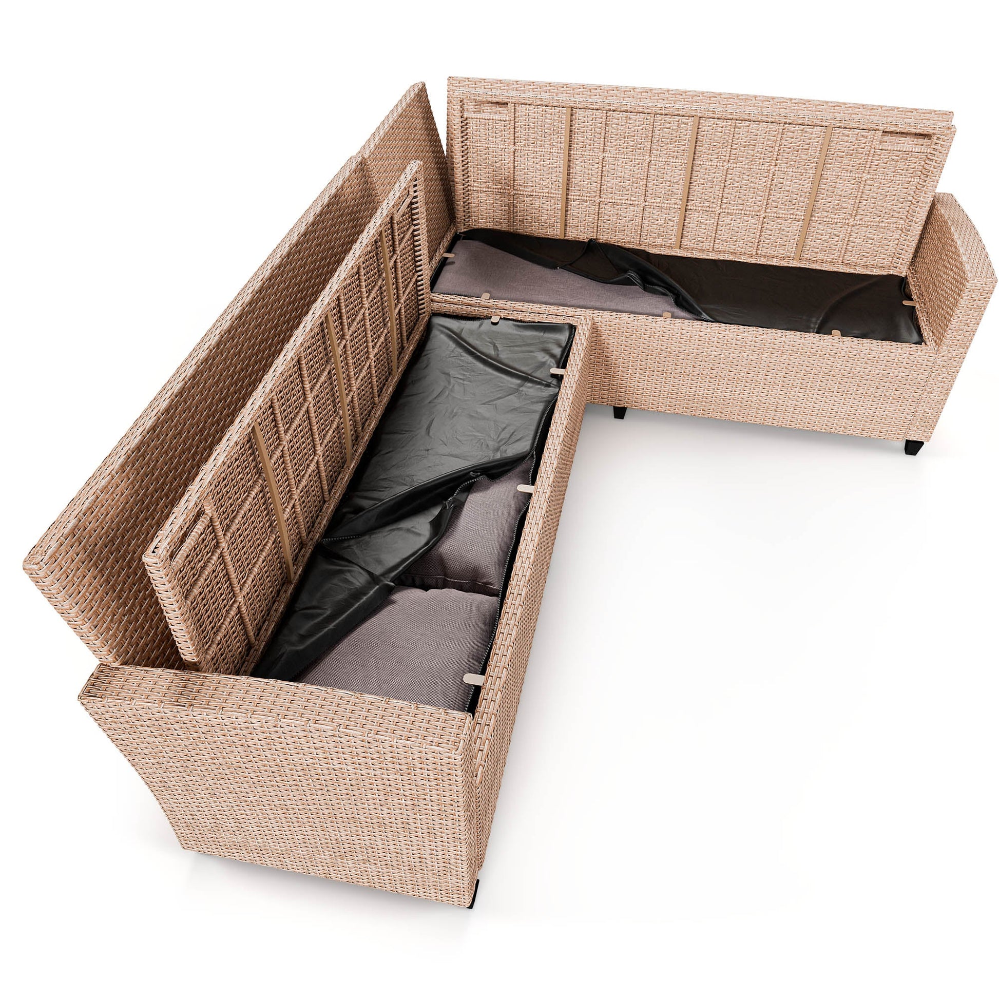 ROSSANO garden furniture - Beige/Light Grey