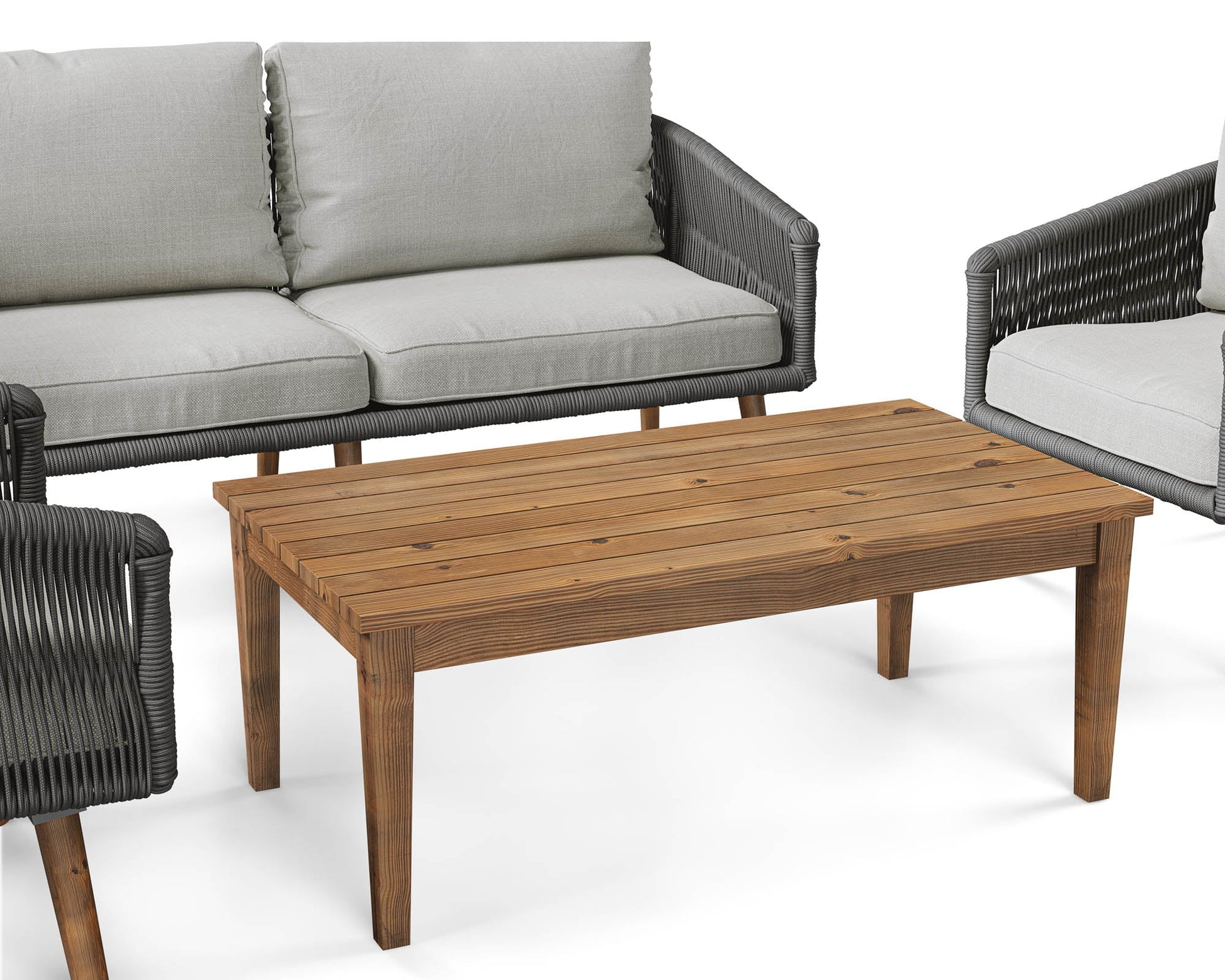 METARE garden furniture - Grey/Light Grey
