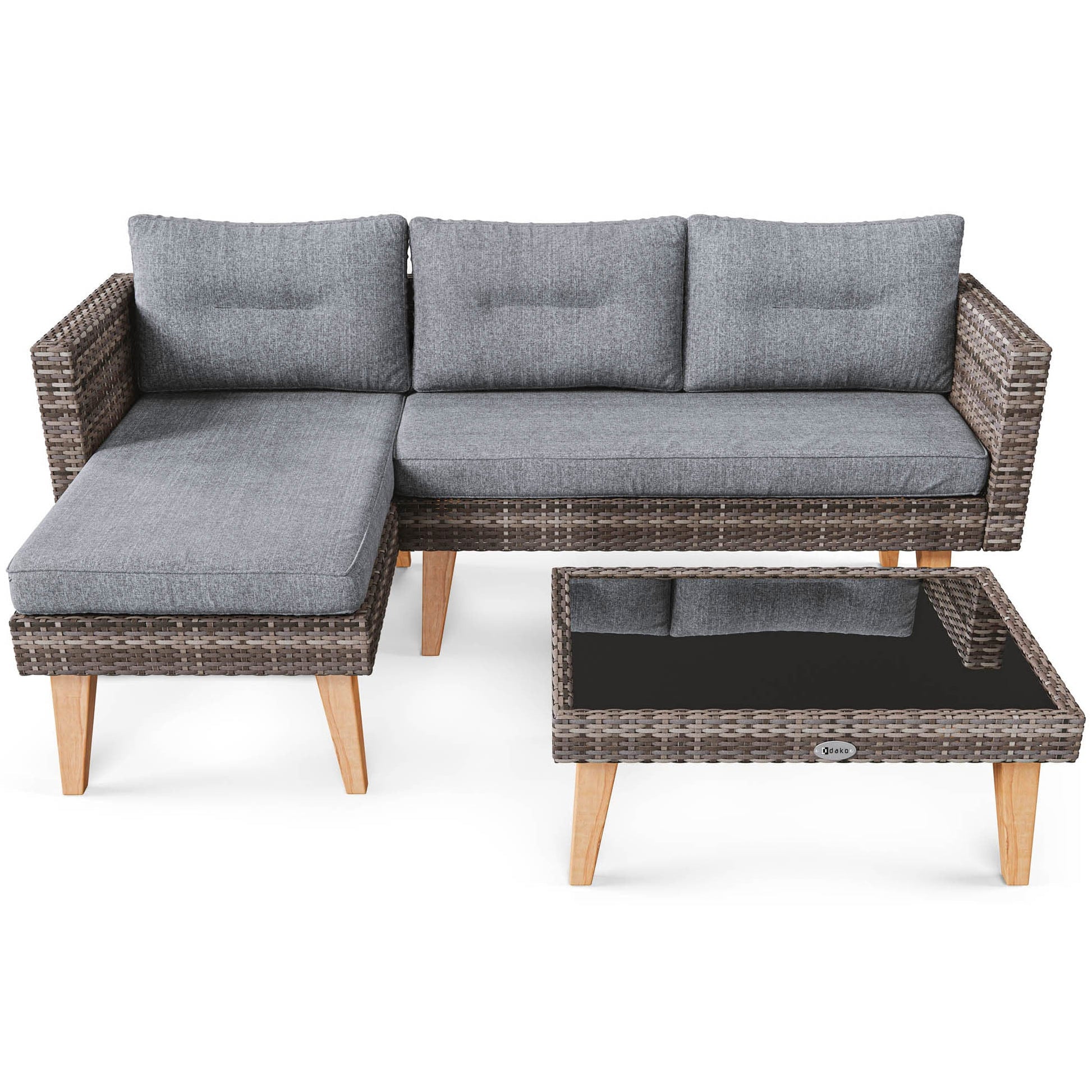 ILOMA garden furniture - Grey/Graphite