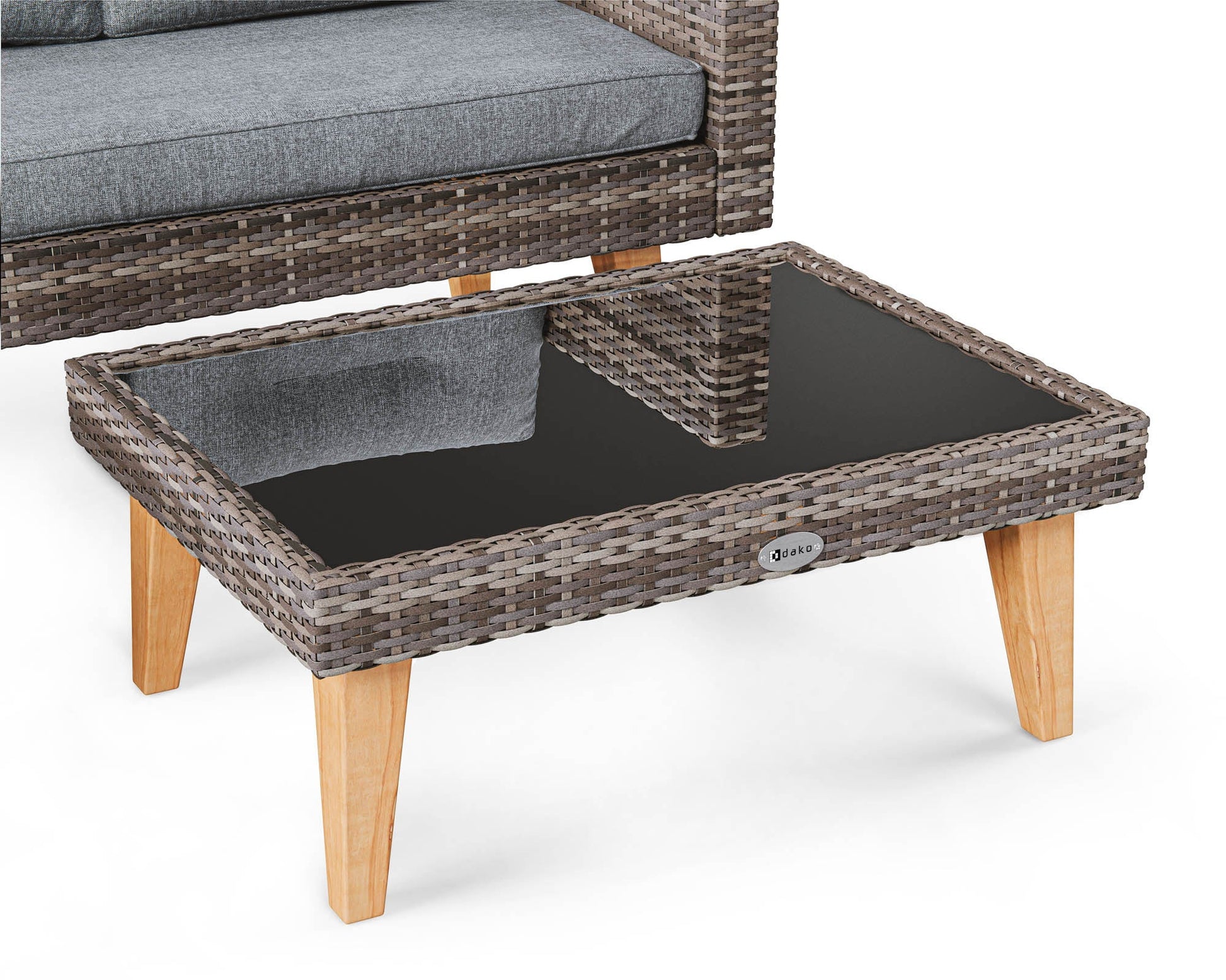 ILOMA garden furniture - Grey/Graphite