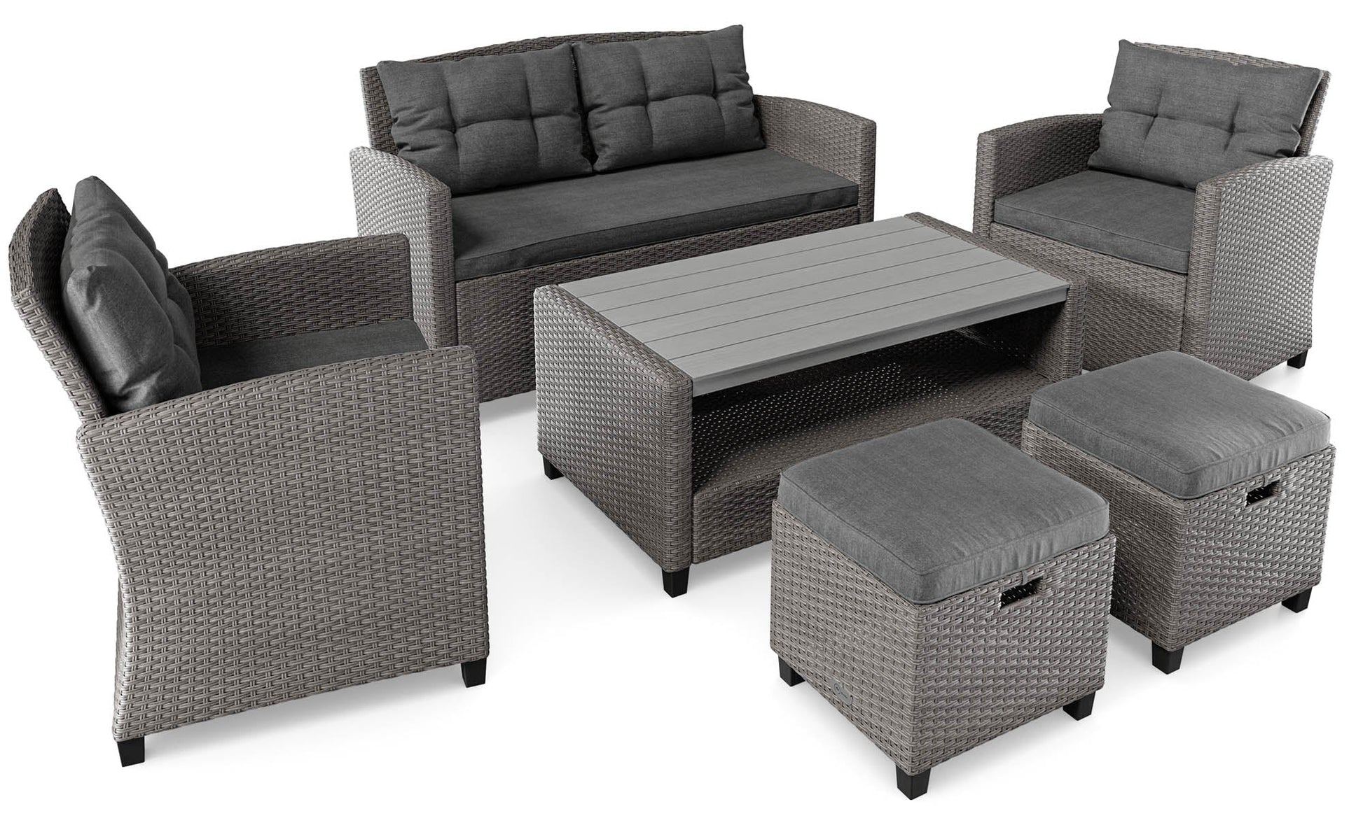 FIRENZE garden furniture - Grey/Graphite