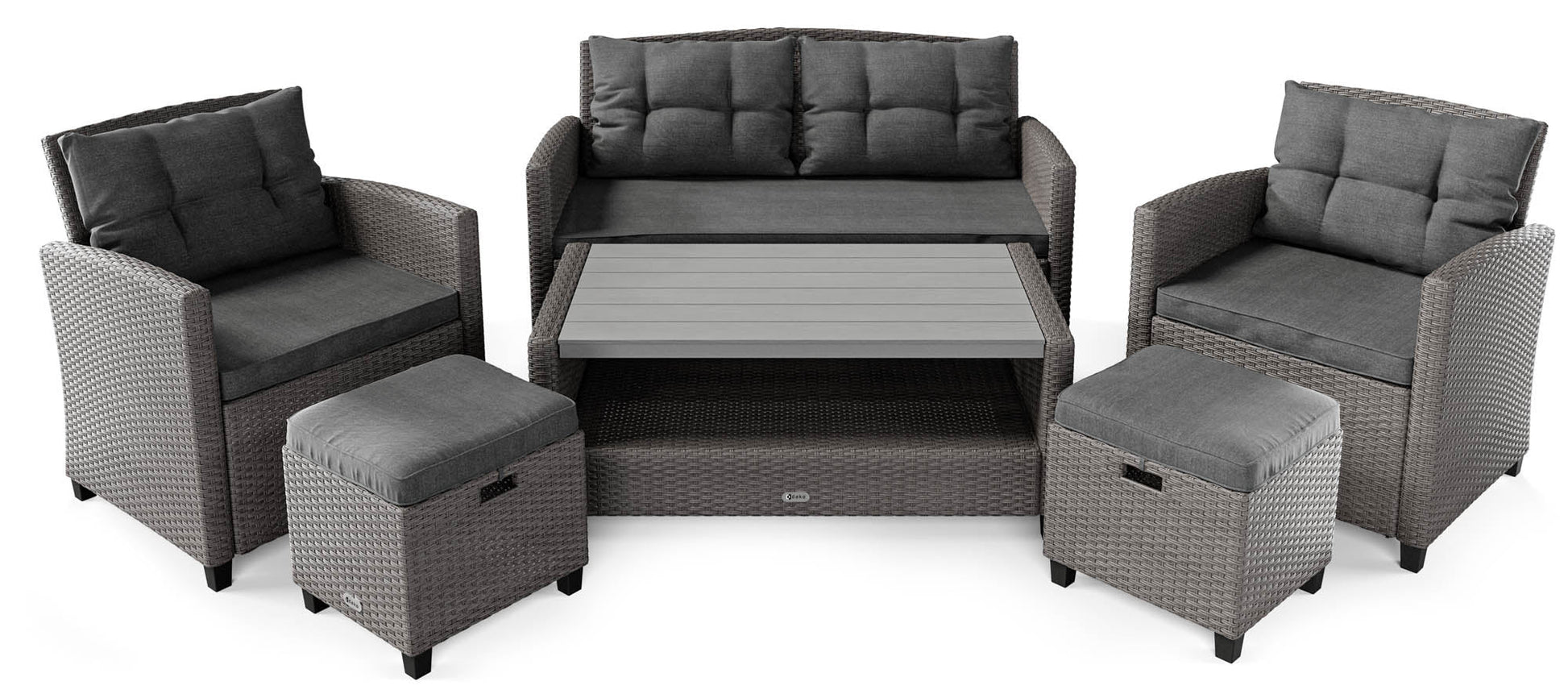 FIRENZE garden furniture - Grey/Graphite