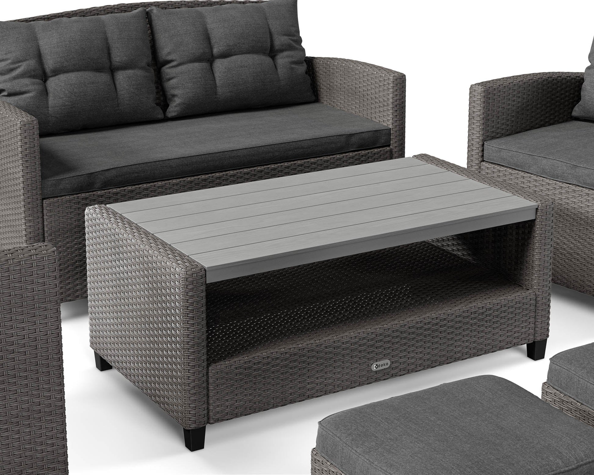 FIRENZE garden furniture - Grey/Graphite