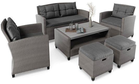FIRENZE garden furniture - Grey/Graphite