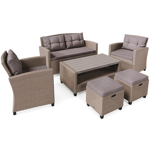 FIRENZE garden furniture - Beige/Light Grey