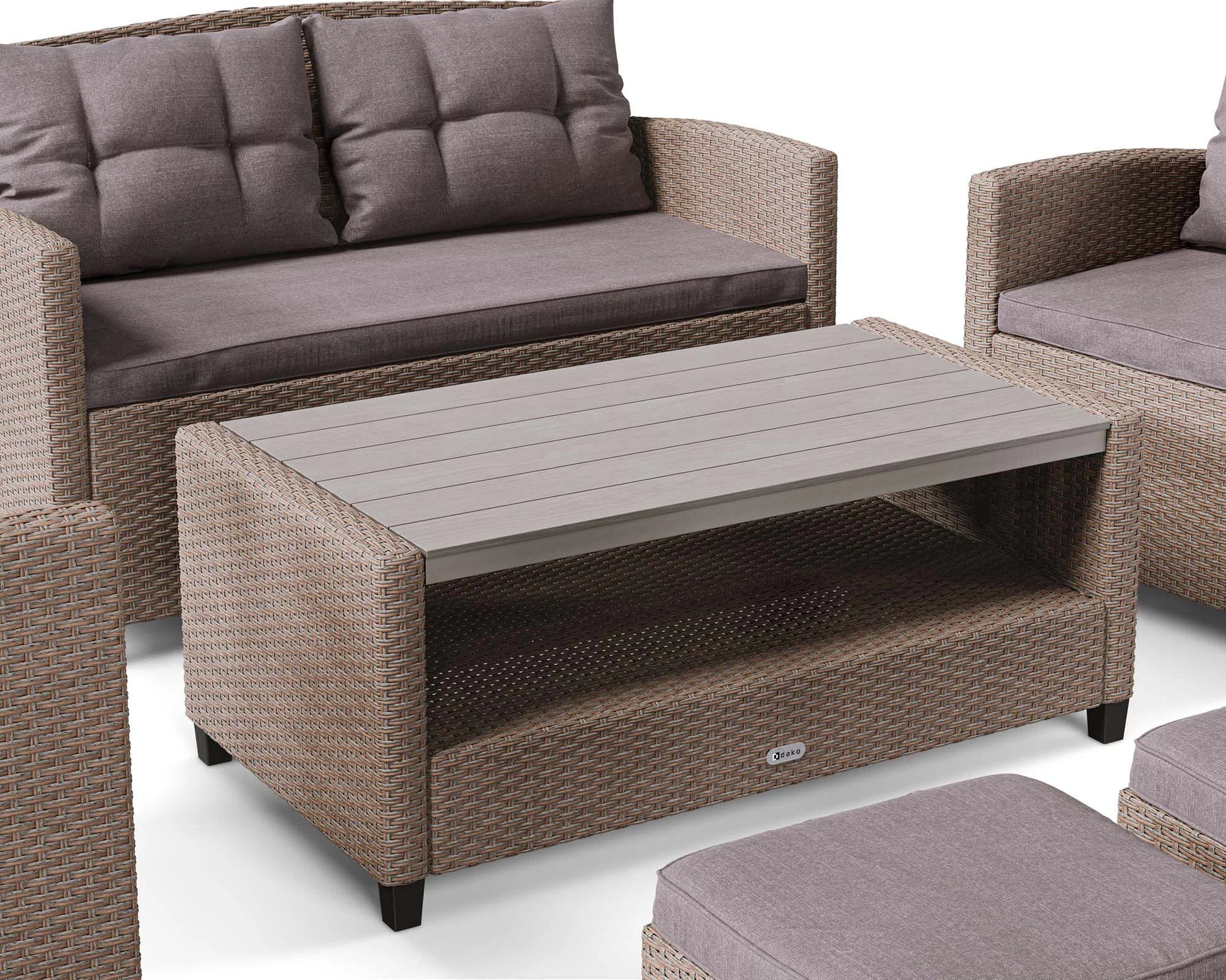 FIRENZE garden furniture - Beige/Light Grey