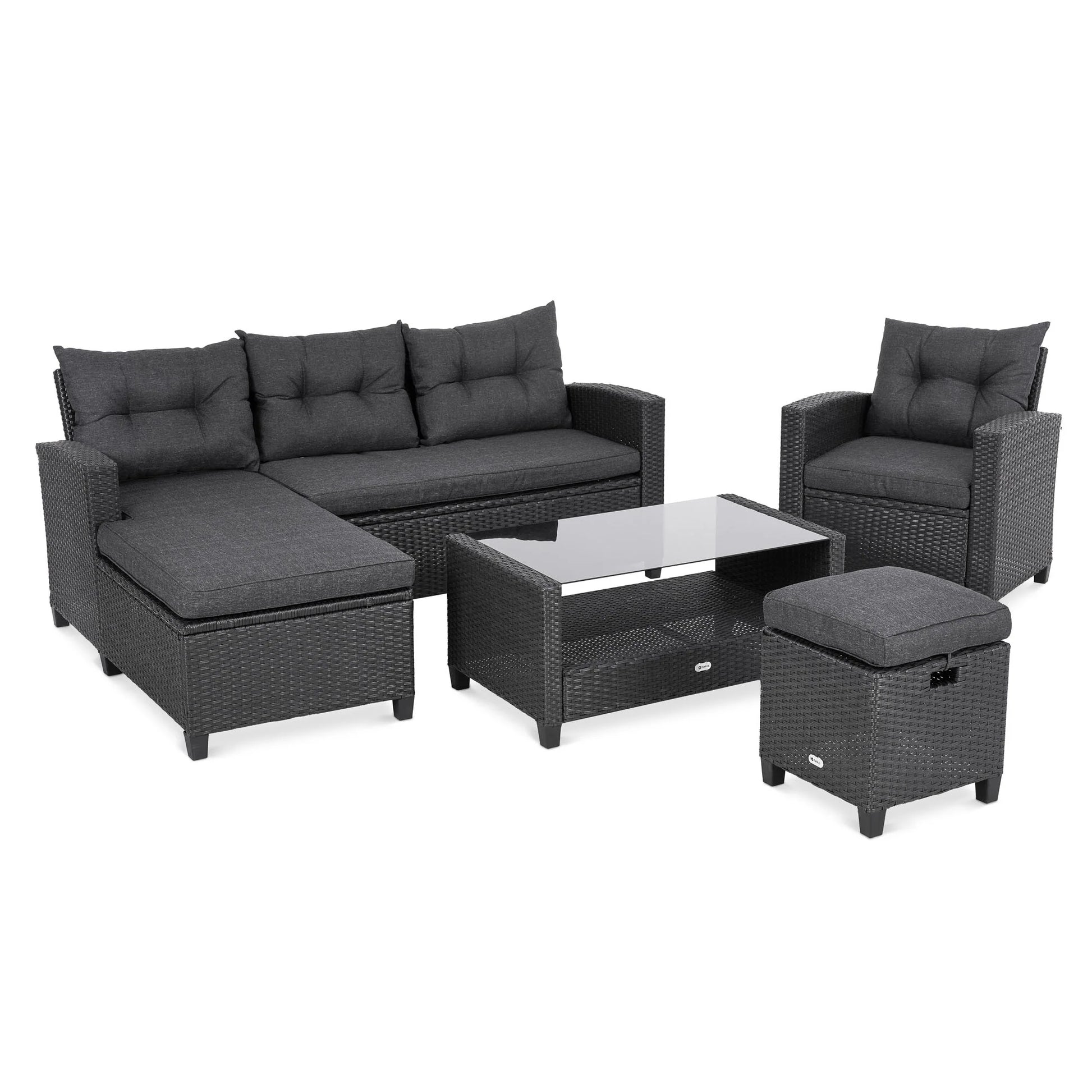DALMIA garden furniture - Black/Graphite