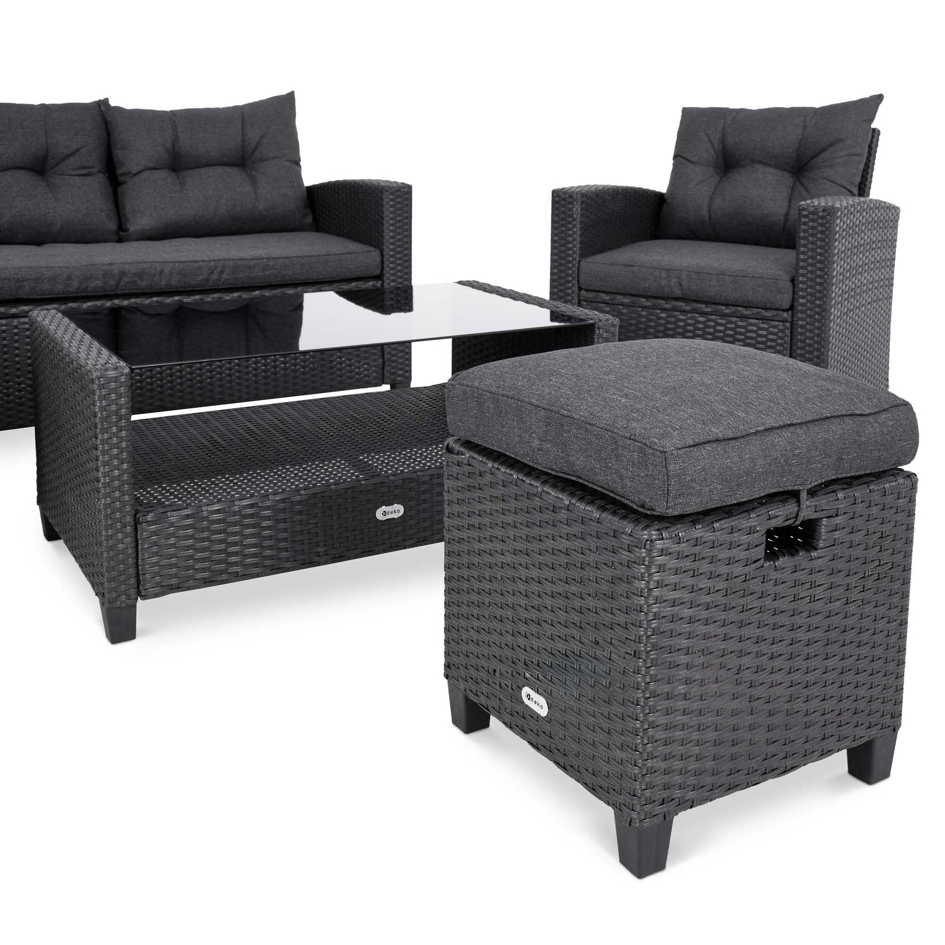 DALMIA garden furniture - Black/Graphite